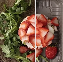 Тар-тар креветки, авокадо