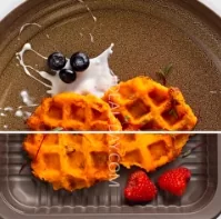 Вафли морковь, курага